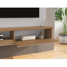 Painel para TV até 55 Polegadas LED Prateleira de Vidro Denver - 9