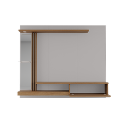 Painel para TV até 55 Polegadas LED Prateleira de Vidro Denver - 5