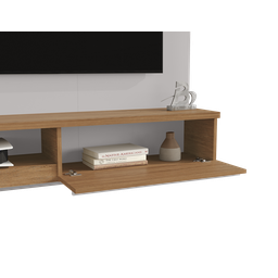 Painel para TV até 55 Polegadas LED Prateleira de Vidro Denver - 6