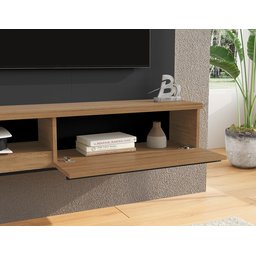 Painel para TV até 55 Polegadas LED Prateleira de Vidro Denver - 8