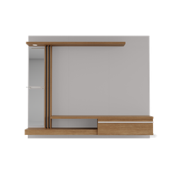Painel para TV até 55 Polegadas LED Prateleira de Vidro Denver - 4