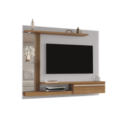 Painel para TV até 55 Polegadas LED Prateleira de Vidro Denver - 7