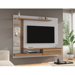 Painel para TV até 55 Polegadas LED Prateleira de Vidro Denver - 2
