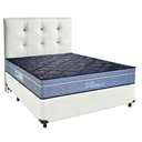 Ver imagem 1 de Kit Cabeceira + Cama Box + Colchão Casal Molas Ensacadas Petrus Paropas