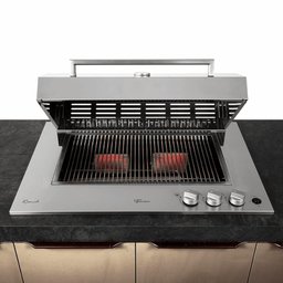 Churrasqueira Cooktop Fischer À Gas Bivolt com Tampa Inox 31200(83551) - 5