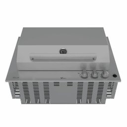 Churrasqueira Cooktop Fischer À Gas Bivolt com Tampa Inox 31200(83551) - 4