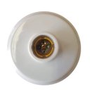 Ver imagem 1 de Plafon de Plastico Bocal de Porcelana E-27 Foxlux