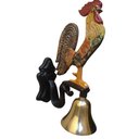 Ver imagem 2 de Sino De Parede Alumínio E Bronze Decoração Presentes Som