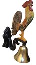 Ver imagem 2 de Sino De Parede Alumínio E Bronze Decoração Presentes Som