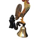 Ver imagem 3 de Sino De Parede Alumínio E Bronze Decoração Presentes Som