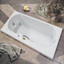 Ver imagem 1 de Banheira Hidromassagem Jacuzzi Spazia 90 1,40m x 90cm x 46cm - 06 Jatos - Com Aquecedor
