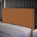 Ver imagem 2 de Cabeceira Box Casal King Com Tachas 195 cm Vicenza L02 Bouclê Terracota - Lyam Decor