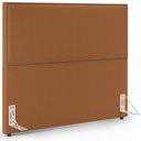 Ver imagem 1 de Cabeceira Box Casal King Com Tachas 195 cm Vicenza L02 Bouclê Terracota - Lyam Decor