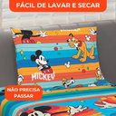 Ver imagem 6 de Jogo de Cama Infantil Lepper Mickey Solteiro 3 Peças Microfibra Azul