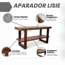 Ver mais imagens de Aparador em Madeira Maciça 180cm Lisie Marrom