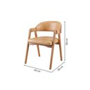 Ver imagem 4 de Kit 8 Cadeiras para Mesa de Jantar Gaia
