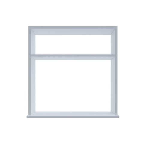 Suporte Para Micro-ondas e Forno Suspenso Branco Madeira Madeira