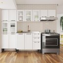 Ver imagem 1 de Cozinha Completa Aço C/ Pia Branco Colors Bertolini
