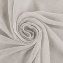 Ver imagem 5 de Cortina Gaze de Linho Flamê Basic 3,00x2,70m para Trilho Suíço Sala e Quarto:Branco