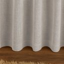 Ver imagem 4 de Cortina Gaze de Linho Flamê Basic 3,00x2,70m para Trilho Suíço Sala e Quarto:Branco