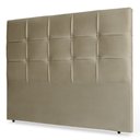 Ver imagem 1 de Cabeceira Estofada Cama Box Casal King Size Fiorella 195cm Suede Bege Escuro - Desk Design