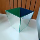 Ver imagem 4 de Vaso Decorativo Triângular Espelhado