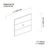 Painel para TV até 32 Polegadas 90x90cm Pe40 - 3