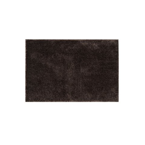 Tapete Majestic Jolitex 100x140cm Macio e Antiderrapante - Marrom