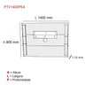 Painel para TV até 42 Polegadas PE40  - 4