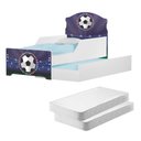 Ver imagem 1 de Bicama Infantil Uly Futebol Bandeiras com Colchões