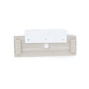 Ver imagem 1 de Complemento Central de Painel TV 55 Polegadas 140x30cm Bege