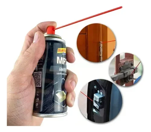 Grafite em Pó Antigripante Lubrificante a Seco Mp1 100ml - 2