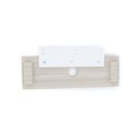 Ver imagem 1 de Complemento Central de Painel TV 32 Polegadas 90x30mm Marrom