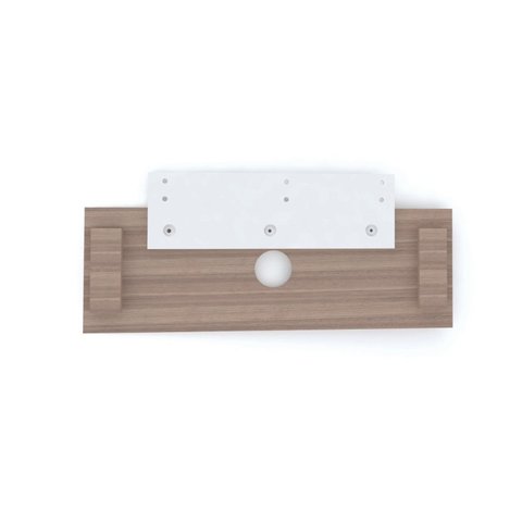 Complemento Central de Painel TV 32 Polegadas 90x30mm Marrom