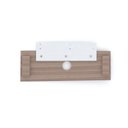 Ver imagem 1 de Complemento Central de Painel TV 32 Polegadas 90x30mm Marrom