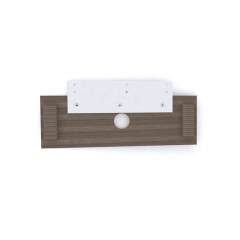 Complemento Central de Painel TV 32 Polegadas 90x30mm Marrom