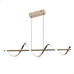 Pendente Luminária Led 30w 3 Tonalidades Dourado Lp600a - 1