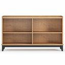 Ver imagem 4 de Buffet Aparador 152cm 4 Portas Storage Carvalho/Preto Z25 - Mpozenato