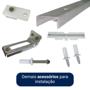Ver imagem 5 de Porta Camarão Sarrafeada Curupixa 70x210cm + Kit Ferragem