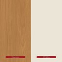 Ver imagem 4 de Mesa de Jantar 6 Lugares 160cm Tampo MDF e Vidro Canto Arredondado Manu