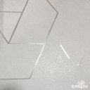 Ver imagem 1 de Papel de Parede Kantai White Swan - Geométrico Fio de Prata