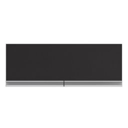 Armário de Cozinha Modulado de Canto 8 Peças Cp25 Balcão sem Tampo Branco/preto - Lumil Lumil Móveis - 10