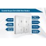 Guarda Roupa Casal 8 Portas e 4 Gavetas New Realce Amêndola - Demóbile - 2