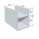 Ver imagem 2 de Suporte Para Cpu E Nobreak Estabilizador De Mdf Com Rodízios