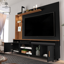 Ver imagem 3 de Estante Rack para Tv 65" Home Ocean:preto/ Canela