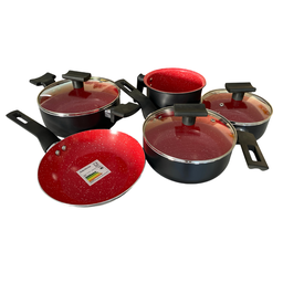 Conjunto de Panelas 5 Peças com Revestimento Cerâmico Linha Classic - 9