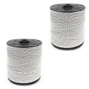 Ver imagem 1 de Kit 2 Fio Eletroplastico Cordoalha Aco 15x6 - 250m Igecast