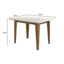 Ver imagem 3 de Mesa de Jantar Kate Retangular Vidro 120cm Off White Pallazio