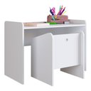Ver imagem 1 de Conjunto Mesa e Cadeira Infantil Multimóveis Cr40122 Branco