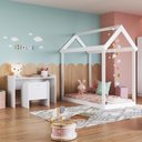 Ver imagem 2 de Conjunto Mesa e Cadeira Infantil Multimóveis Cr40122 Branco